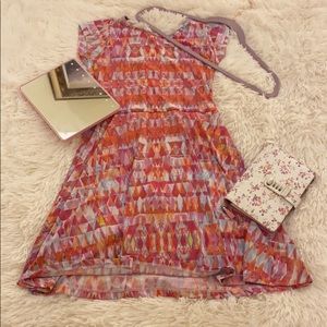 Multi colored dress kids size 14